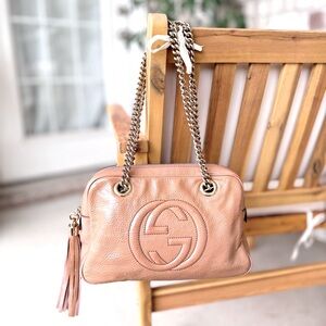 Gucci Pink Shoulder Bag